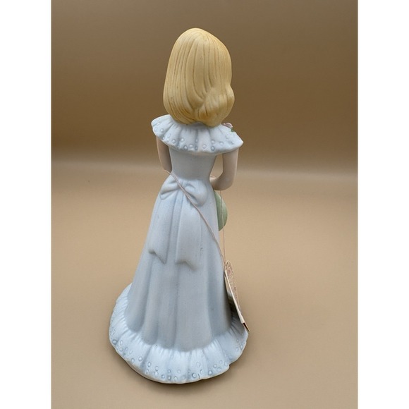 Growing Up Birthday Girl Age 14 Doll Blonde hair, blue dress Vintage Look 1981 - Picture 5 of 6